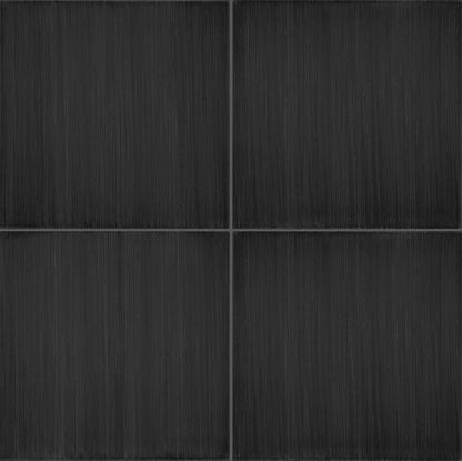 8x8 Scenario  Natural Concrete-Look Matte Smooth Porcelain Tile Charcoal Black
