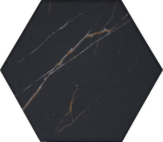8x8 Perpetuo Hexagon Natural Marble-Look Matte Smooth Porcelain Tile