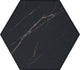 8 Perpetuo Hexagon  Natural Marble-Look Matte Smooth Porcelain Tile Warm Beige