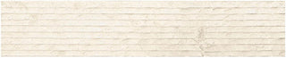 4x20 Marble Linear Raked Natural Marble-Look Matte Smooth Marble Tile