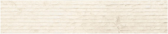 4x20 Marble Linear Raked Natural Marble-Look Matte Smooth Marble Tile