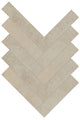 2x6 Rekindle Herringbone  Mosaic Concrete-Look Matte Smooth Porcelain Tile Soft Beige