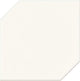 6x6 Retrospace Remix Hexagon  Natural Solid-Color Glossy Smooth Ceramic Tile Pure White