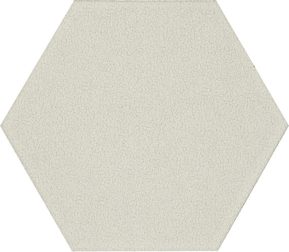8 Inyo Hexagon  Natural Natural-Look Satin Smooth Porcelain Tile Off White