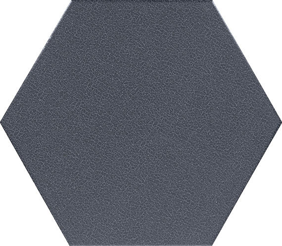 8 Inyo Hexagon  Natural Natural-Look Satin Smooth Porcelain Tile Indigo Gray