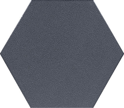 8 Inyo Hexagon  Natural Natural-Look Satin Smooth Porcelain Tile Indigo Gray