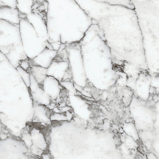 Gray Marble - 32x32 Marble Attache Lavish Natural Marble-Look Matte Smooth Porcelain Tile