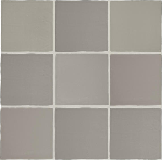 5x5 Farrier Natural Solid-Color Satin Smooth Ceramic Tile