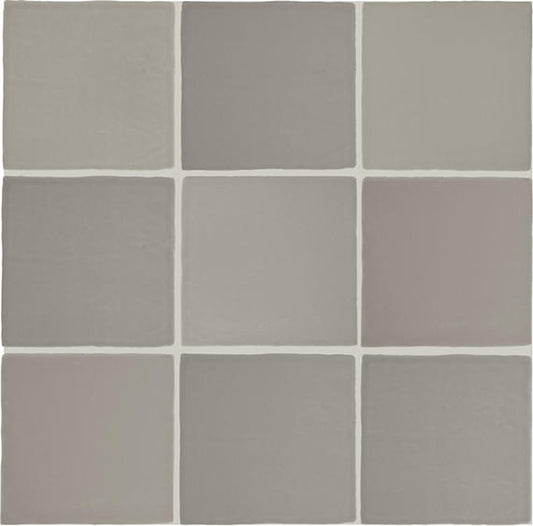 5x5 Farrier Natural Solid-Color Satin Smooth Ceramic Tile