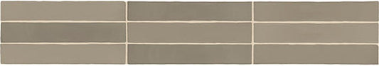 2.5x15 Farrier Natural Solid-Color Satin Smooth Ceramic Tile