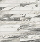 12x10 Divinium Straight Joint Mosaic Marble-Look Matte Smooth Porcelain Tile