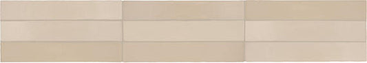 2.5x15 Farrier Natural Solid-Color Satin Smooth Ceramic Tile
