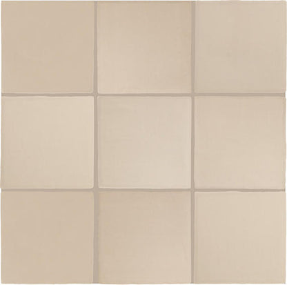 5x5 Farrier Natural Solid-Color Satin Smooth Ceramic Tile