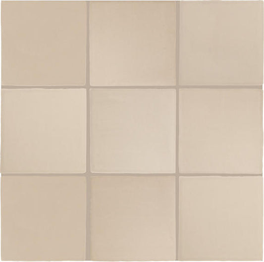 5x5 Farrier Natural Solid-Color Satin Smooth Ceramic Tile