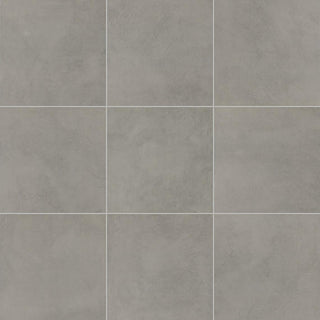 24x24 Indoterra Stepwise Concrete-Look Matte Smooth Porcelain Tile