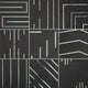 8x8 Geometric Fusion Abstract Pattern Linear Patterned Metallic-Look Matte Textured Porcelain Tile
