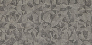12x24 Fabric Art Fabric-Look Matte Geometric Prism Porcelain Tile