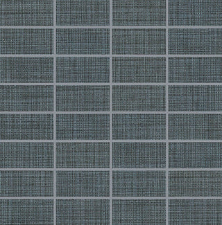 12x12 Fabric Art Straight Joint Mosaic Fabric-Look Matte Smooth Porcelain Tile