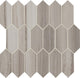 12x13 Marble Attache Hexagon Mosaic Marble-Look Matte Smooth Porcelain Tile