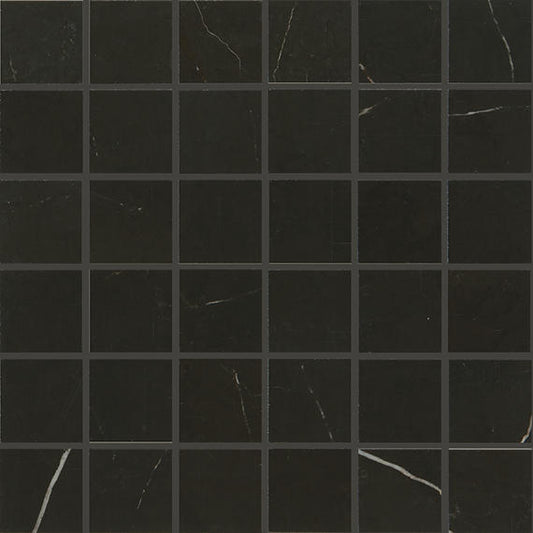 13x13 Marble Attache Mosaic Marble-Look Matte Smooth Porcelain Tile