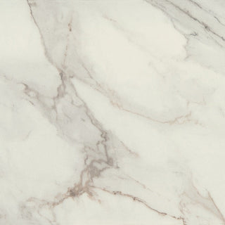 Pearl White - 24x24 Famed Natural Marble-Look Polished Smooth Porcelain Tile