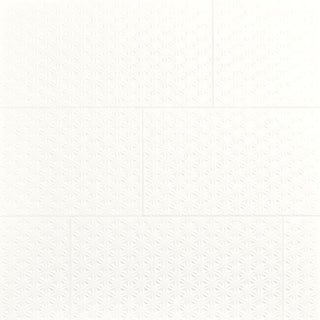 12x24 Luminique Star Natural Solid-Color Glossy Embossed Ceramic Tile