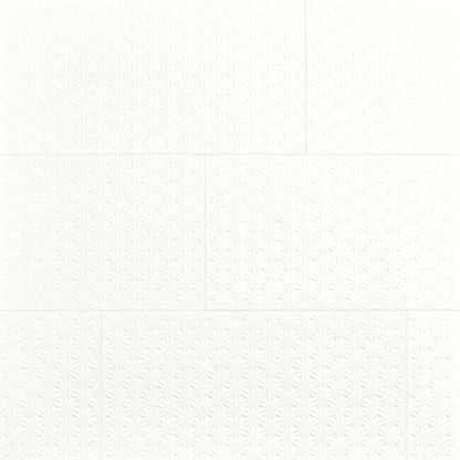 12x24 Luminique Star Natural Solid-Color Glossy Embossed Ceramic Tile