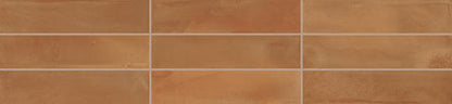 2x9 Indoterra Natural Concrete-Look Matte Smooth Porcelain Tile