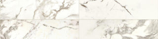 6x24 Marble Attache Natural Marble-Look Matte Smooth Porcelain Tile