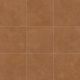 24x24 Indoterra Stepwise Concrete-Look Matte Smooth Porcelain Tile