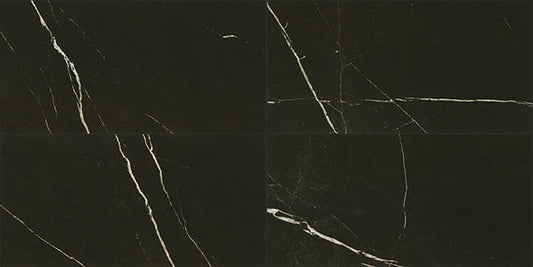 12x24 Marble Attache Natural Marble-Look Satin Smooth Porcelain Tile