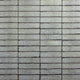 2x9 Iridescent Isles Natural Mixed-Color Glossy Smooth Porcelain Tile