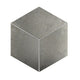 12x12 Emergent Hexagon Mosaic Stone-Look Satin Geometric Cube Porcelain Tile