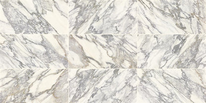 12x24 Eclessia Marble Natural Marble-Look Polished Smooth Marble Tile