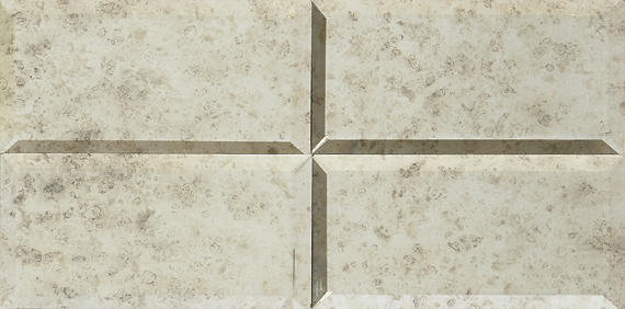 12x12 Lavaliere Straight Joint Mosaic Mixed-Color Polished Natural Marble Tile