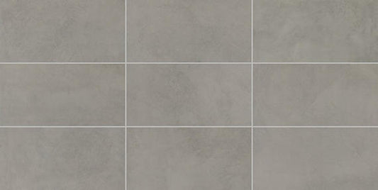 24x48 Indoterra Stepwise Concrete-Look Matte Smooth Porcelain Tile
