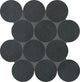 13x13 Indoterra Circle Honeycomb Mosaic Concrete-Look Matte Smooth Porcelain Tile