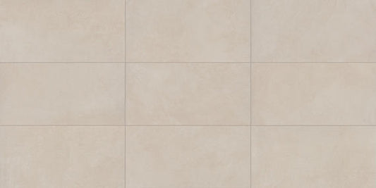 24x48 Indoterra Stepwise Concrete-Look Matte Smooth Porcelain Tile