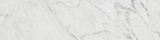 White Marble - 6x24 Marble Attache Lavish Natural Marble-Look Matte Smooth Porcelain Tile
