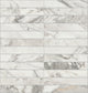 12x10 Divinium Straight Joint Mosaic Marble-Look Matte Smooth Porcelain Tile