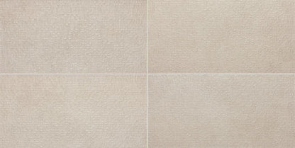 12x24 Indoterra Natural Concrete-Look Matte Textured Porcelain Tile