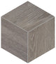 12x12 Emerson Wood Hexagon Rhombille Cube Mosaic Wood-Look Matte Porcelain Tile