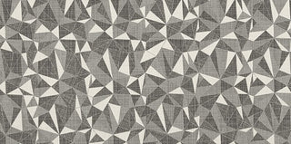 12x24 Fabric Art Fabric-Look Matte Geometric Prism Porcelain Tile