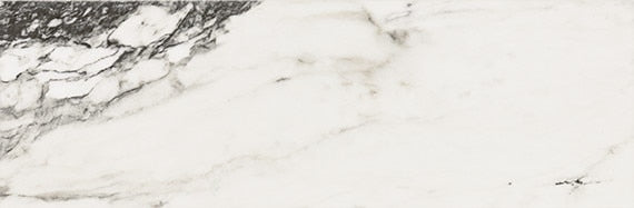 6x18 Divinium Natural Marble-Look Glossy Smooth Porcelain Tile