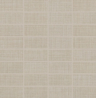 12x12 Fabric Art Straight Joint Mosaic Fabric-Look Matte Smooth Porcelain Tile