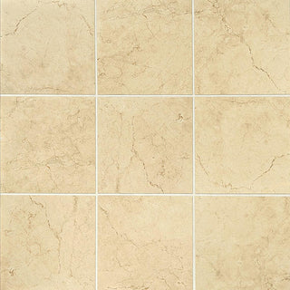 12x12 Florentine Natural Marble-Look Matte Smooth Porcelain Tile