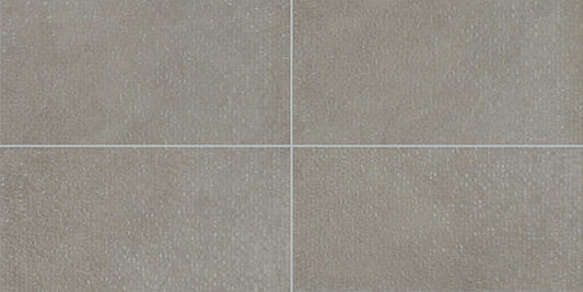 12x24 Indoterra Natural Concrete-Look Matte Textured Porcelain Tile