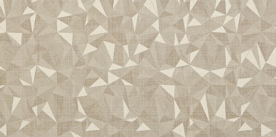 12x24 Fabric Art Fabric-Look Matte Geometric Prism Porcelain Tile