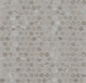 11x13 Famed Circle Penny Round Mosaic Marble-Look Polished Smooth Porcelain Tile