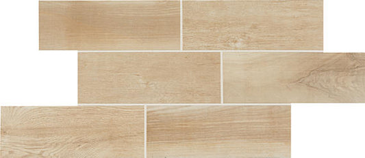 7x20 Emblem Natural Wood-Look Matte Smooth Ceramic Tile
